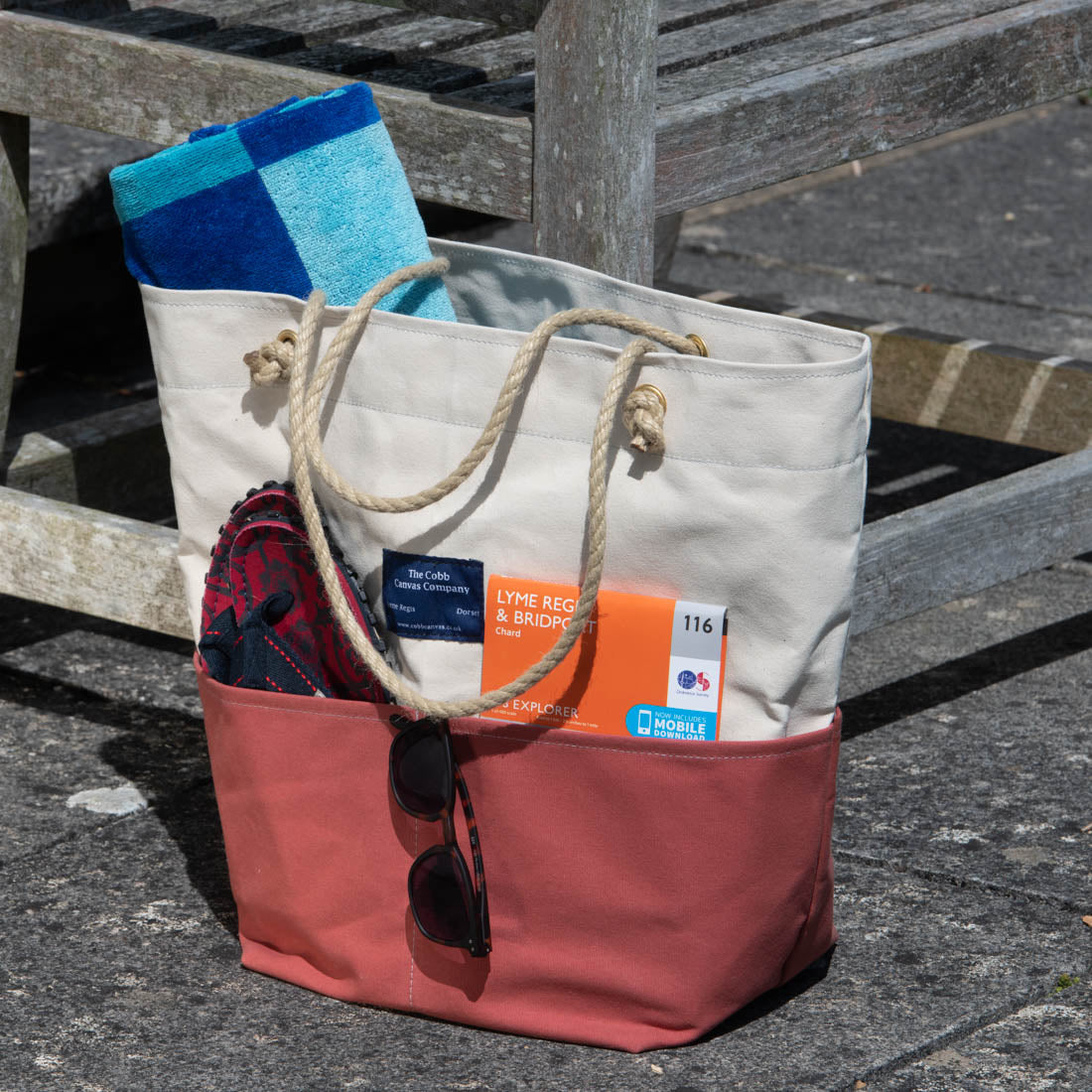 Cobb Canvas Beach Bag – Persuasion Lyme Regis